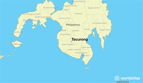 Tacurong Map .